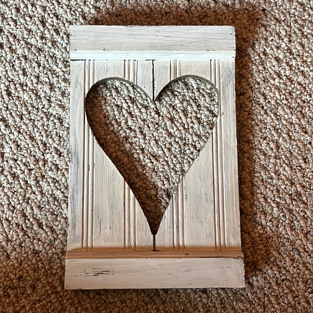 Wooden Heart Wall Art